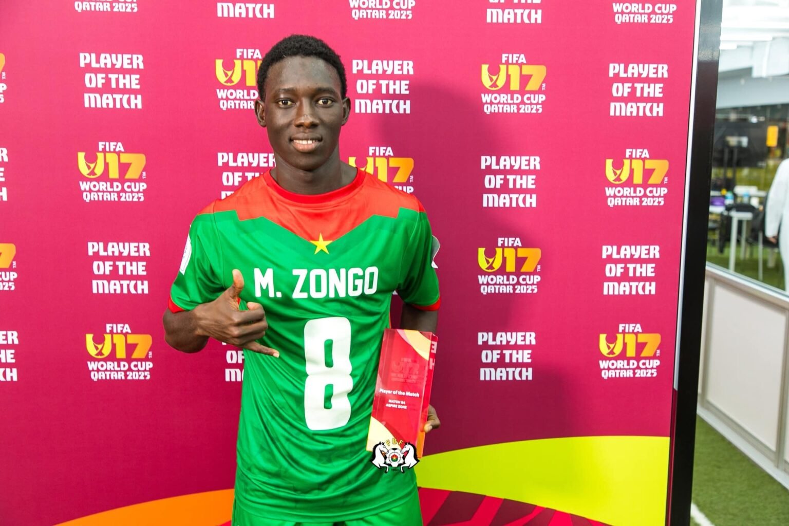 Etalons U17: Mohamed Zongo a reçu des offres concrètes