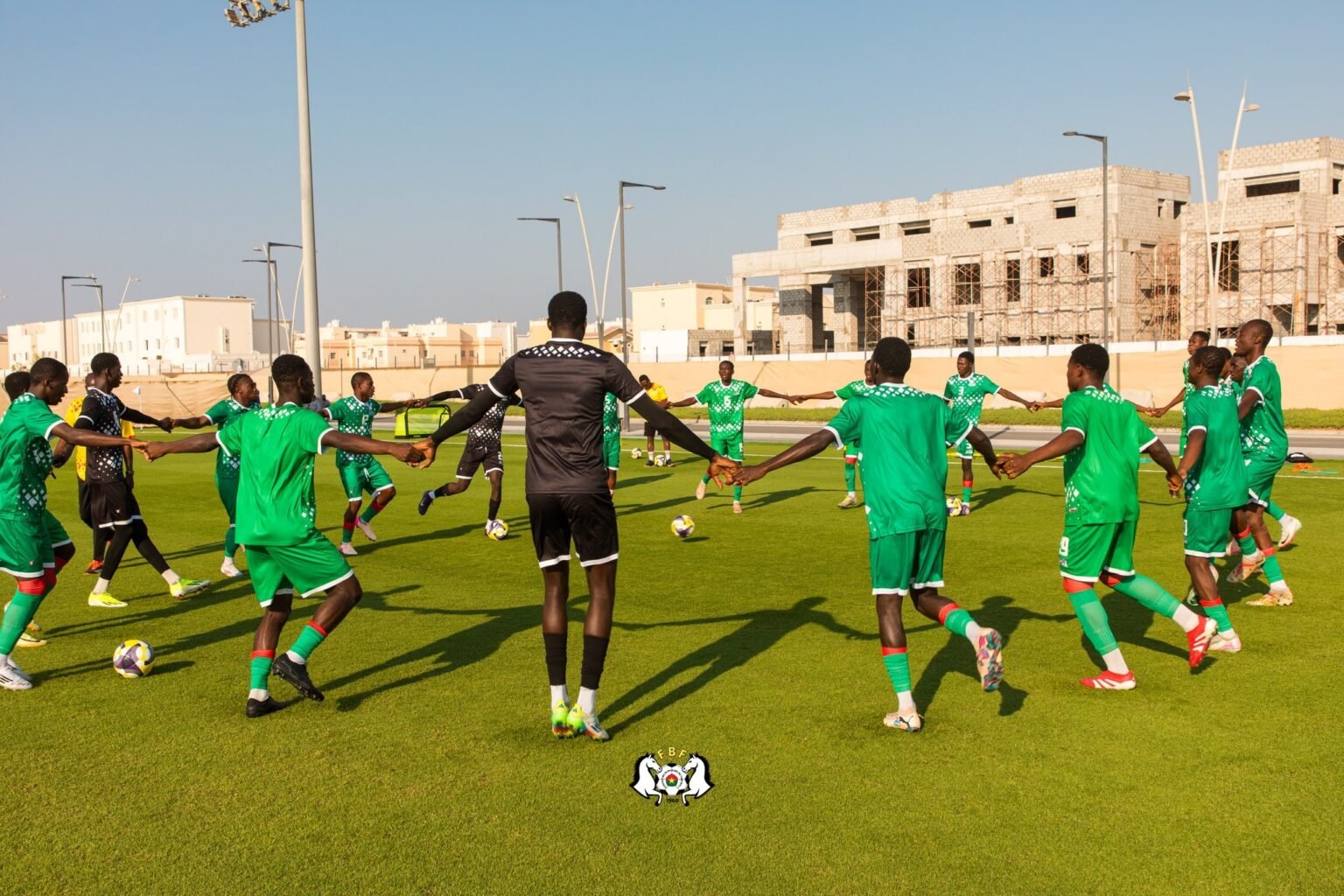 Le onze de départ du Burkina Faso contre la République Tchèque