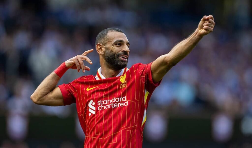 Salah envoie un message avant de rejoindre l'Égypte