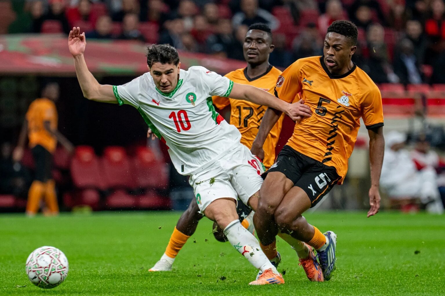 "l'arbitre n'a pas été à la hauteur, c'était partial"... Le coup de gueule du sélectionneur zambien