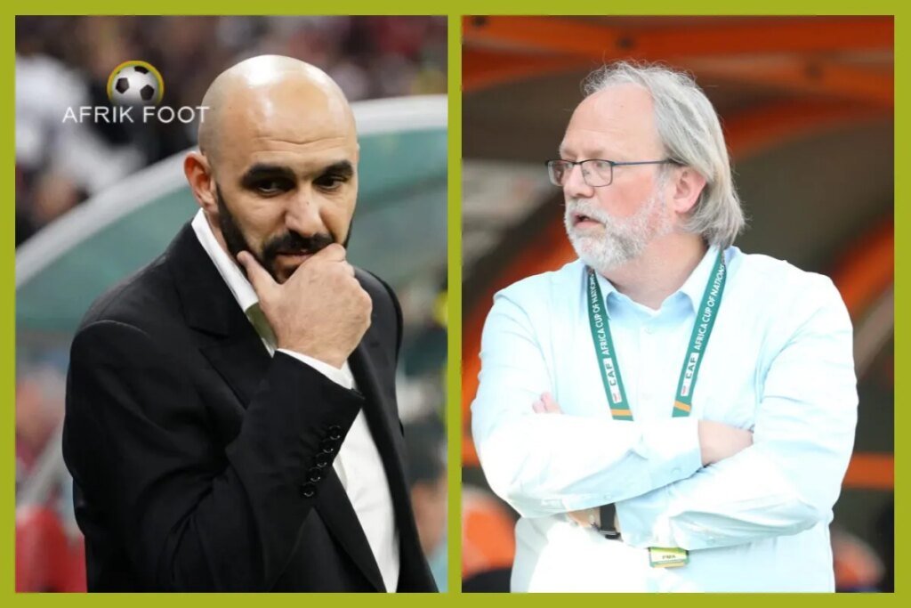 "je n'ai pas compris l'idée...", Walid Regragui piqué par le sélectionneur adverse, Tom Saintfiet