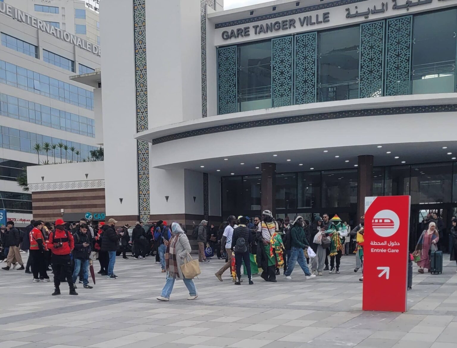 Tanger, la mobilisation sans faille des Sénégalais contre l'Égypte