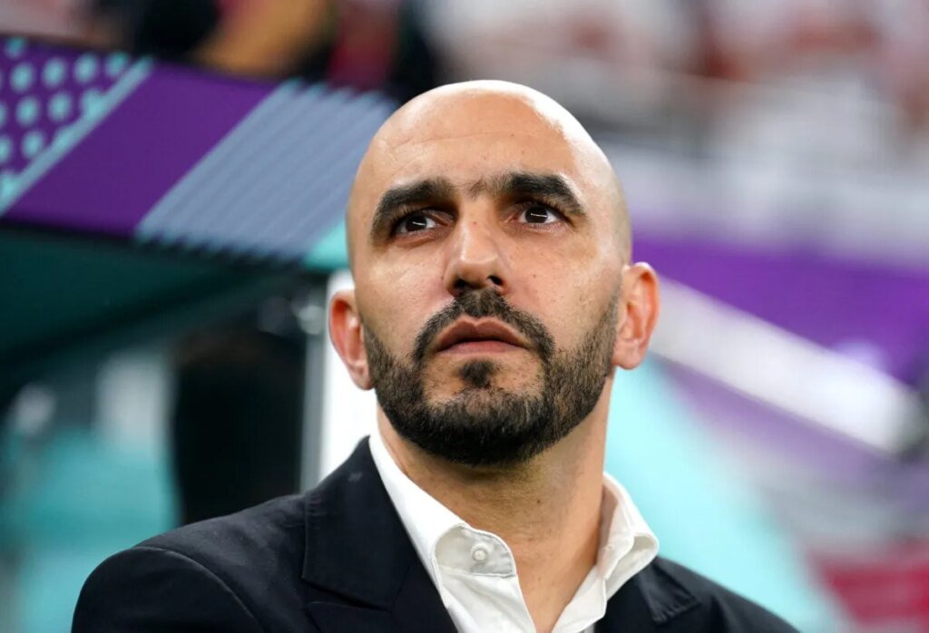 Walid Regragui lance la finale Sénégal–Maroc