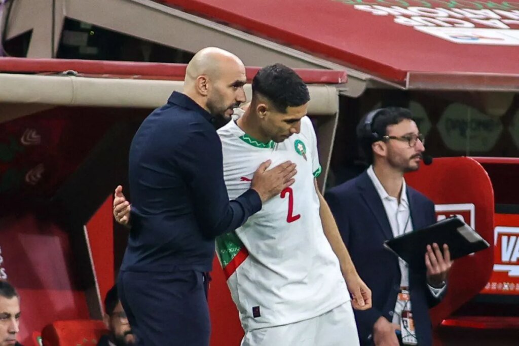 "Hakimi porteur de rêve", la déclaration d'amour enflammée de Regragui