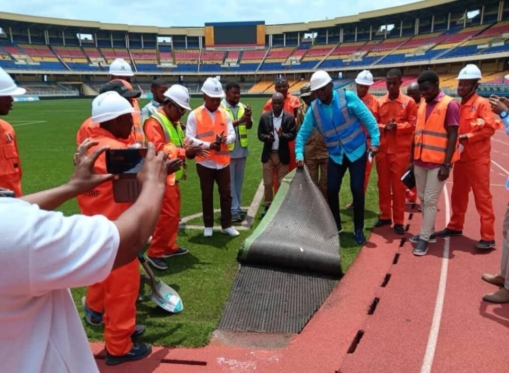 Stade des Martyrs : lancement officiel des travaux de réhabilitation Stade des Martyrs : lancement officiel des travaux de réhabilitation