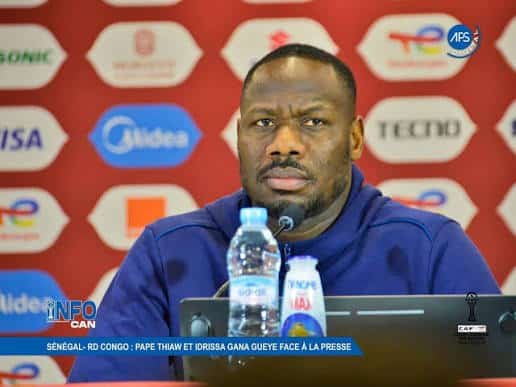 Pape Thiaw galvanise la RD Congo avant la finale des barrages Pape Thiaw galvanise la RD Congo avant la finale des barrages