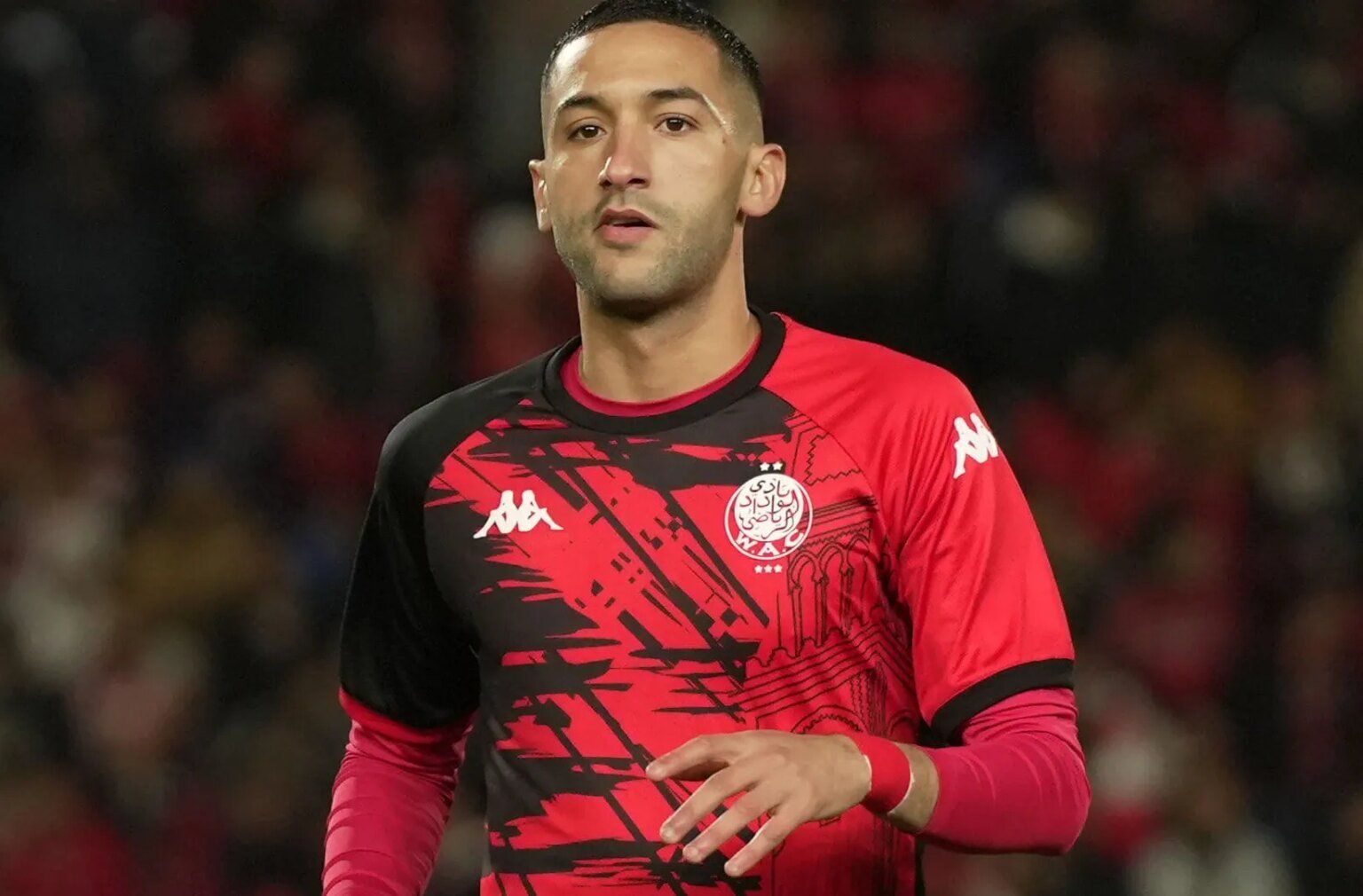 Le banger puis la blessure pour Hakim Ziyech, auteur d'un nouveau but avec le Wydad