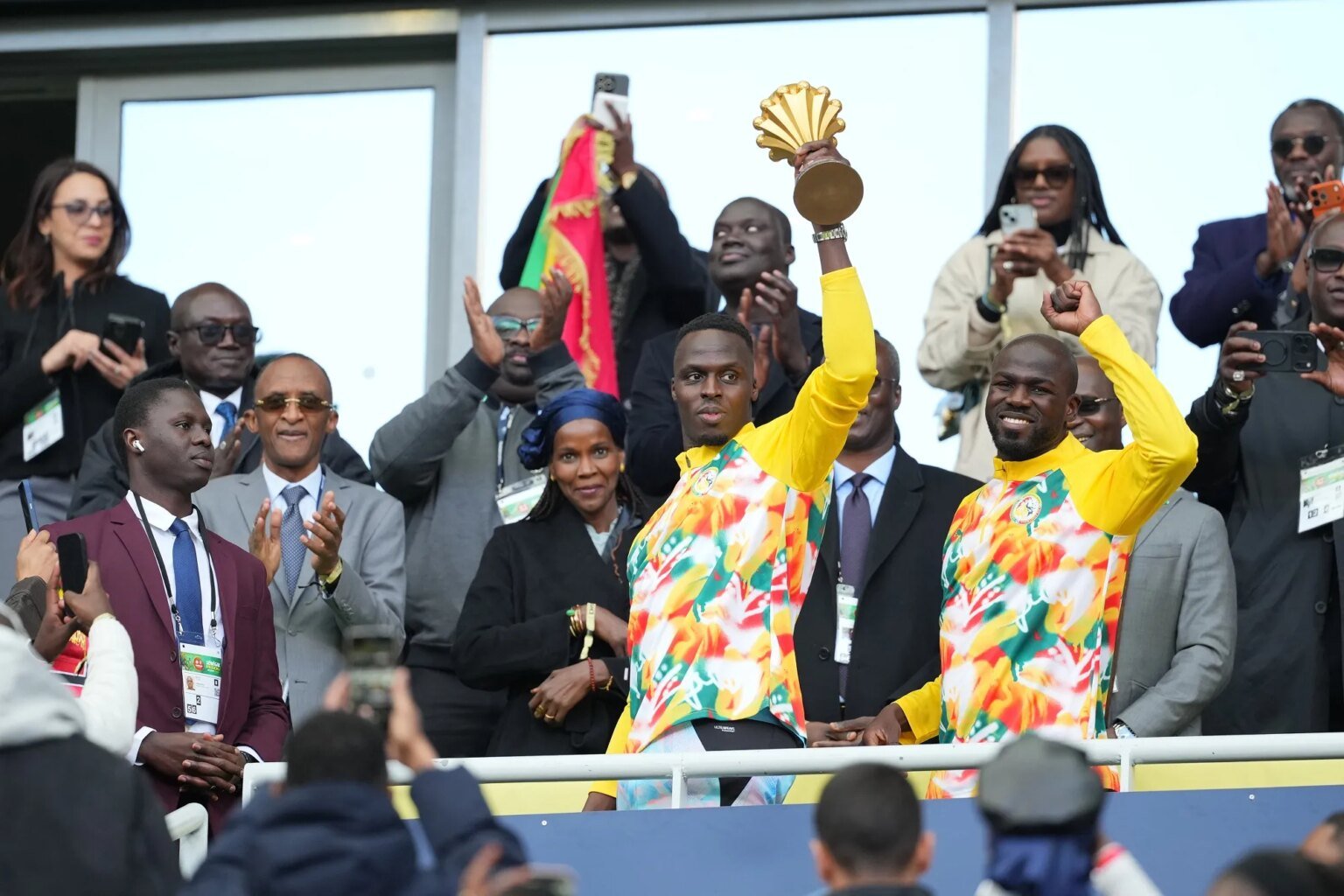 "On sait ce qu'il s'est passé au Maroc un soir de février" ... Le message puissant envoyé par le Sénégal au Stade de France