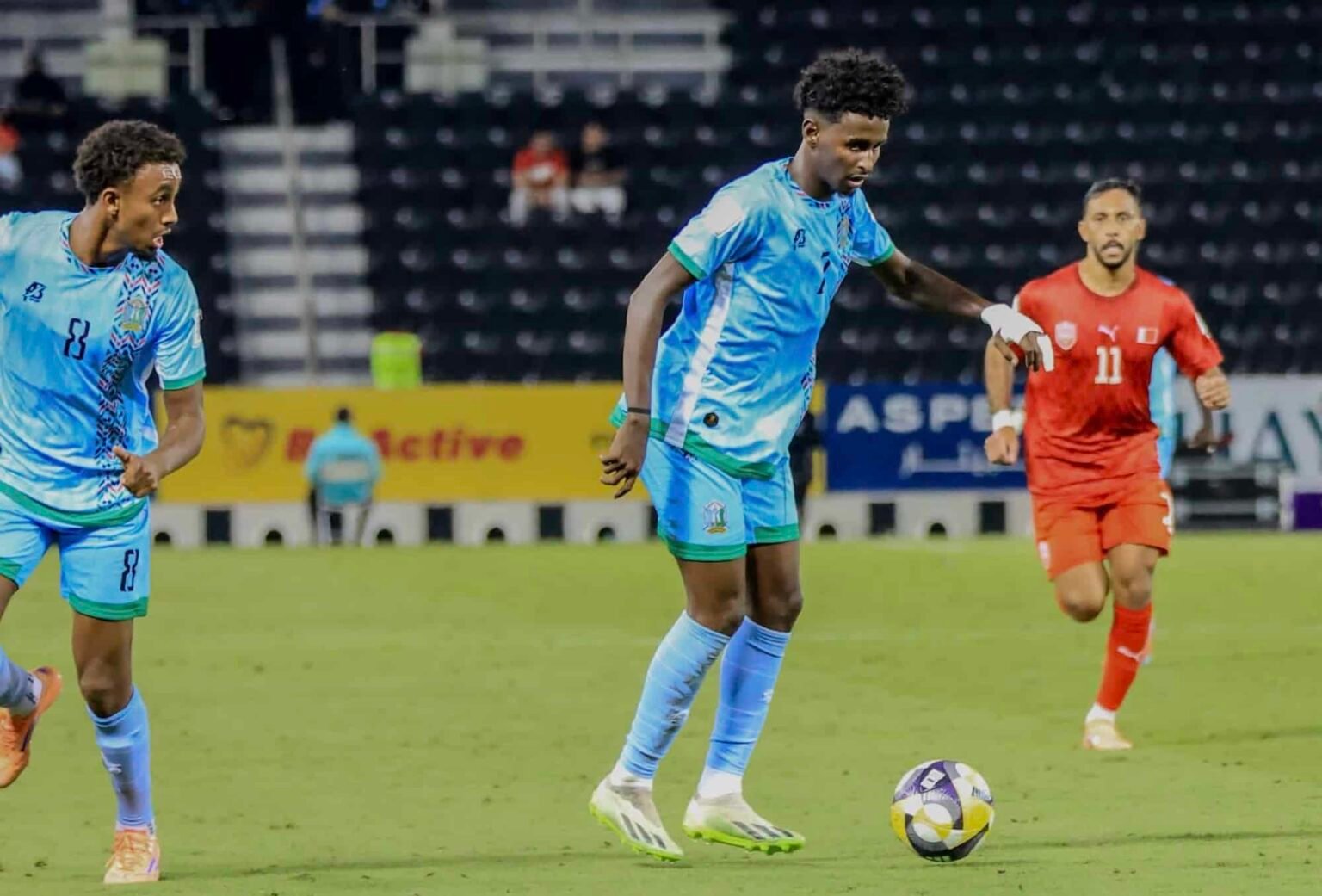 le Soudan du Sud mène le Djibouti à la pause ! le Soudan du Sud mène le Djibouti à la pause !