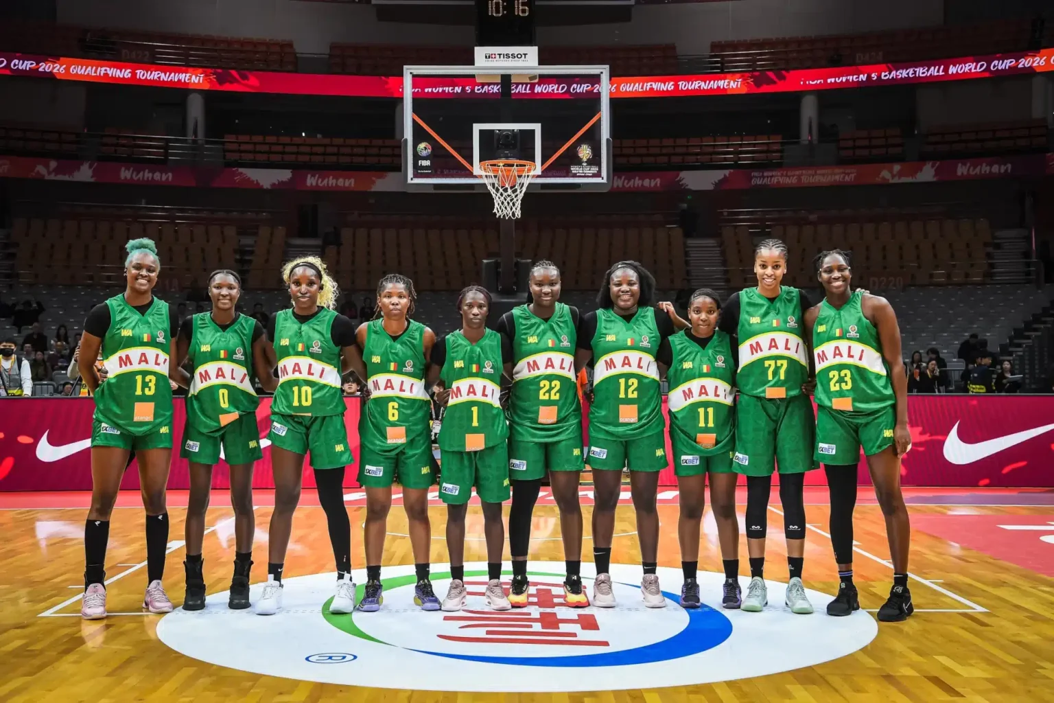 Le classement final à Wuhan Le classement final à Wuhan