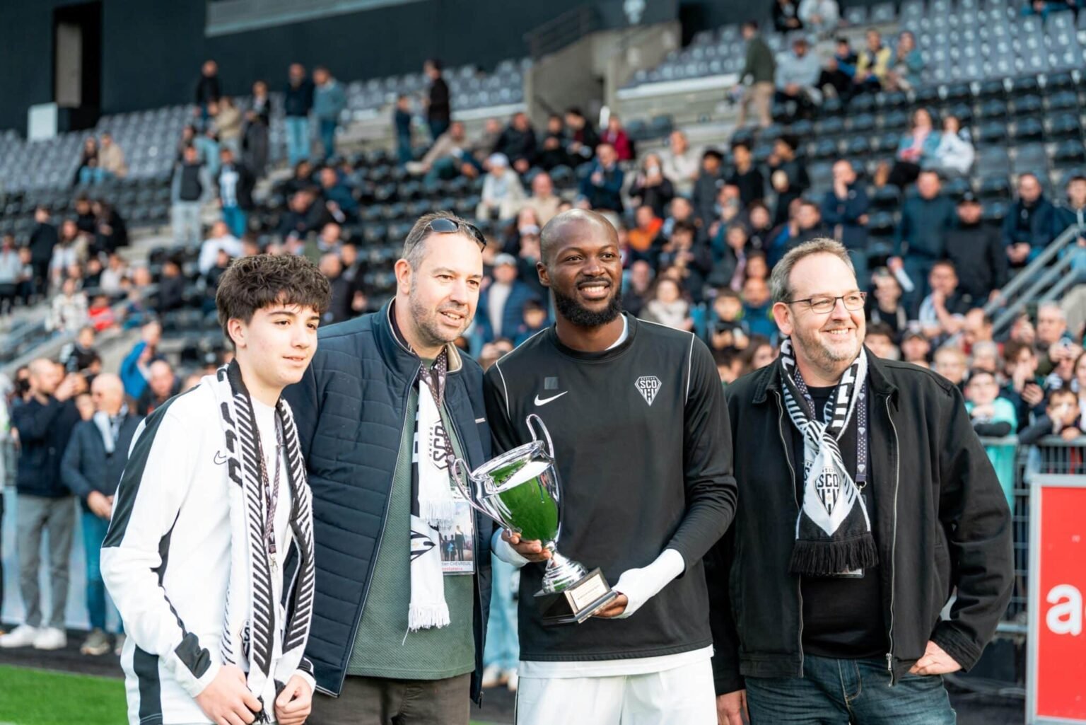 Angers: Hervé Koffi élu meilleur joueur de la saison