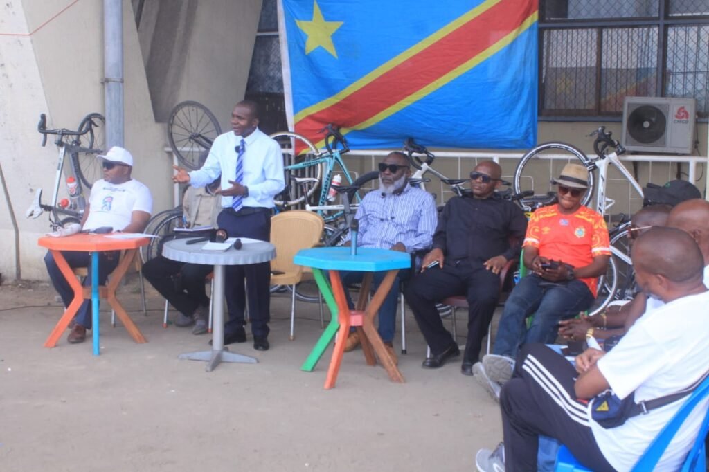 Cyclisme:Ce samedi 4 avril 2026 au stade des martyrs ,la Fecocy en réunion avec la ligue et les deux ententes Mont-Amba (Kin-Est) et Lukunga (Kin-Ouest). Cyclisme:Ce samedi 4 avril 2026 au stade des martyrs ,la Fecocy en réunion avec la ligue et les deux ententes Mont-Amba (Kin-Est) et Lukunga (Kin-Ouest).