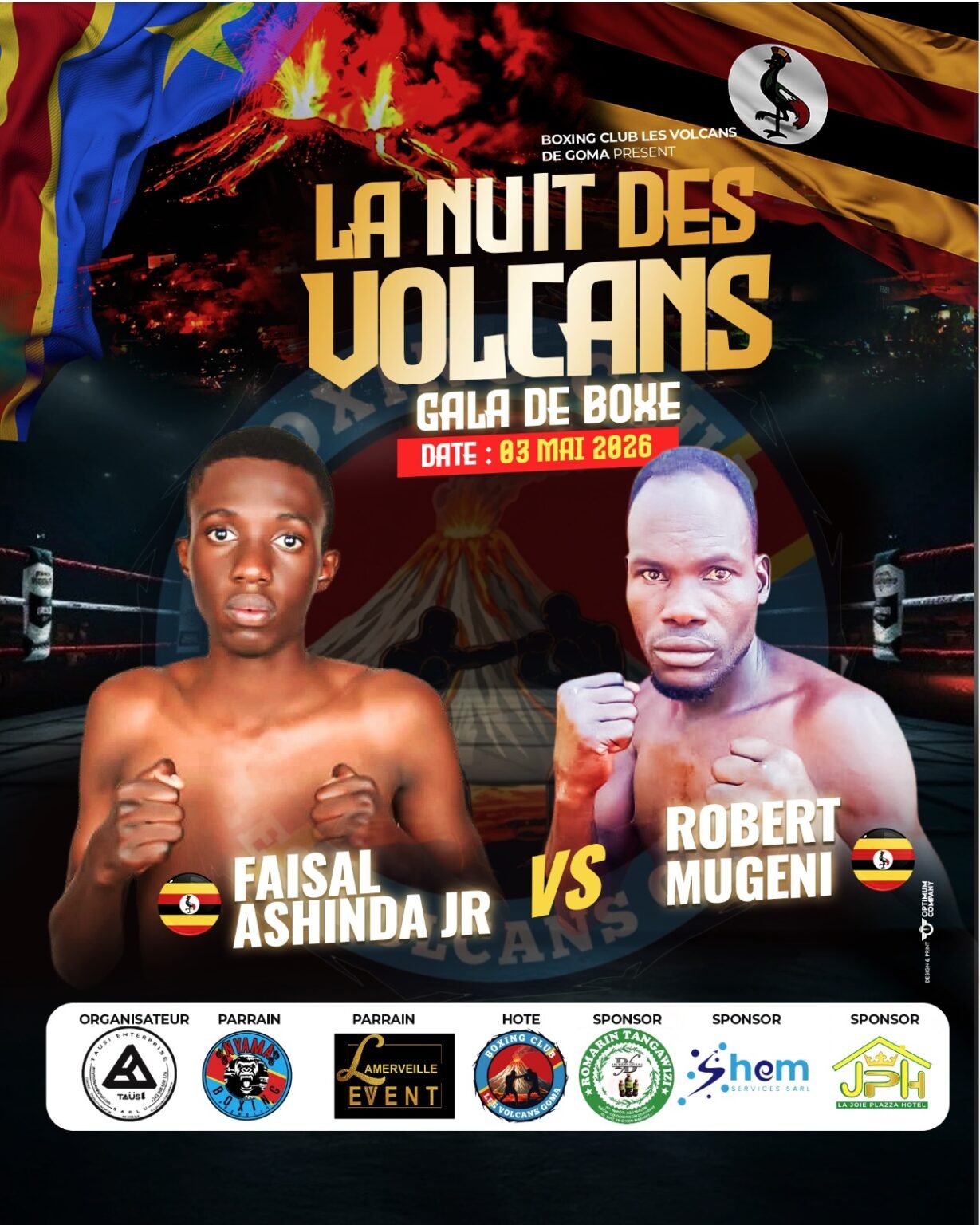 La ville de Goma s’apprête à vivre un moment fort de son actualité sportive avec la toute première édition de la Nuit des Volcans.