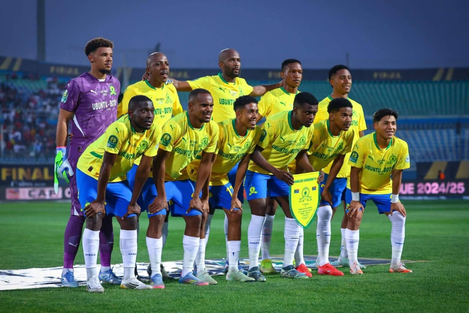 La composition officielle de Mamelodi Sundowns contre l'Espérance