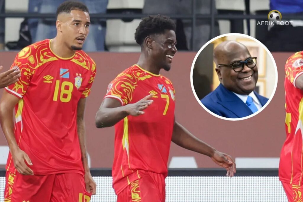 le président Félix Tshisekedi fête la qualification pour la Coupe du monde en pleine rue !