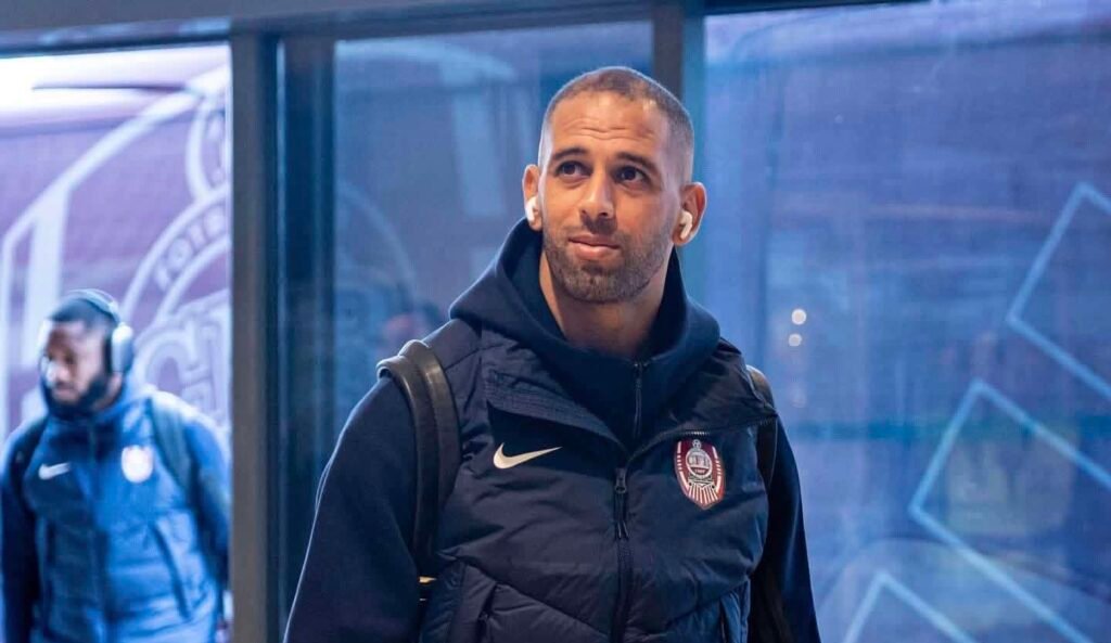 Islam Slimani en route vers un nouveau défi au Qatar ?