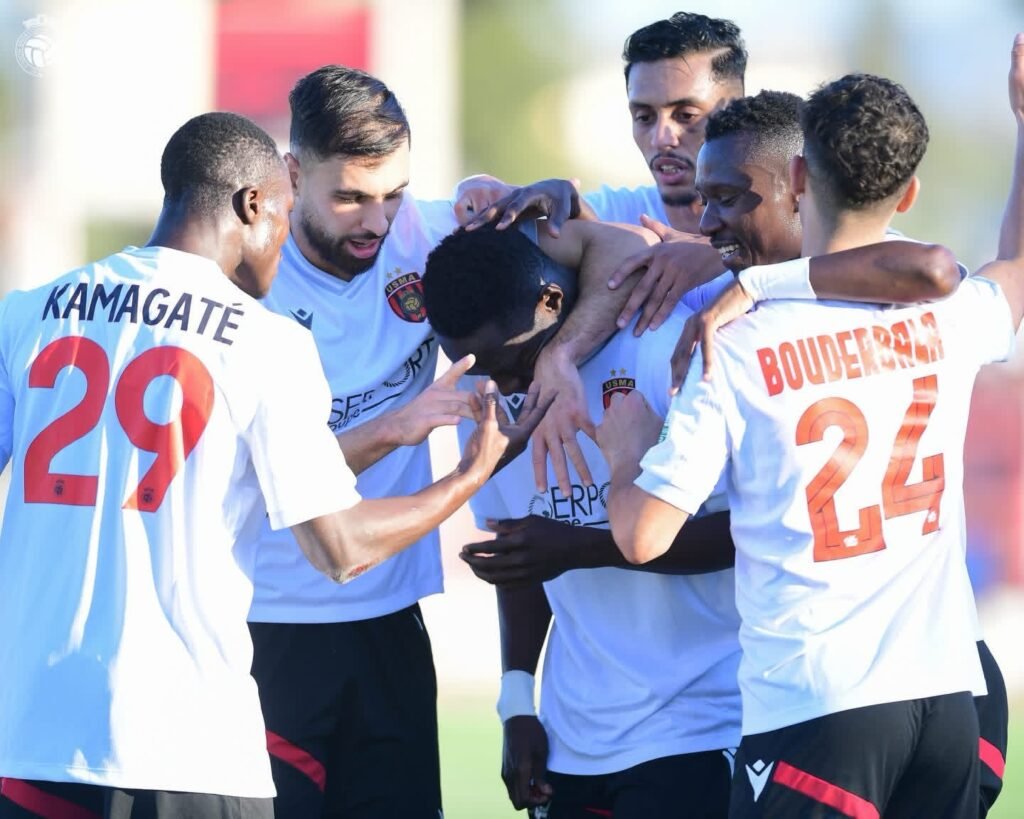 l’USM Alger mène l’OC Safi à la pause !