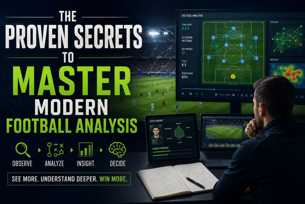 The Proven Secrets to Master Modern Football Analysis – Africa Top Sports The Proven Secrets to Master Modern Football Analysis - Africa Top Sports