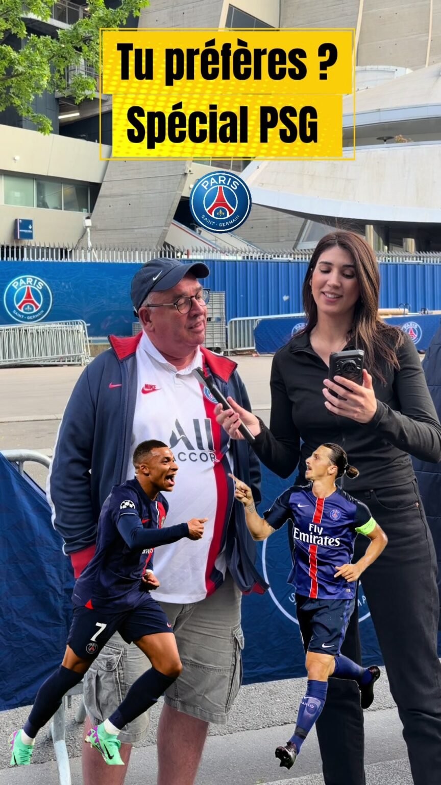 PSG : Mbappé vs Zlatan, Ronaldinho vs Neymar — le grand débat (via Dounia Mesli @ATS_fr)