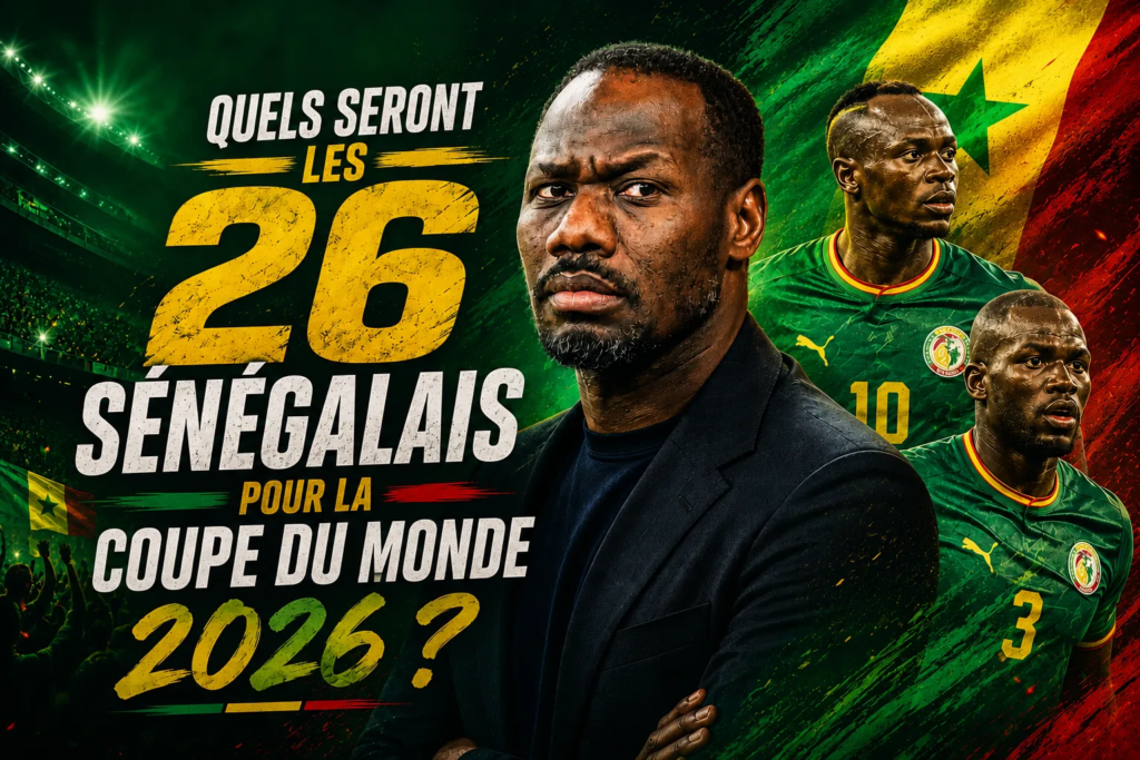 Choisis tes 26 joueurs sénégalais pour la Coupe du monde 2026