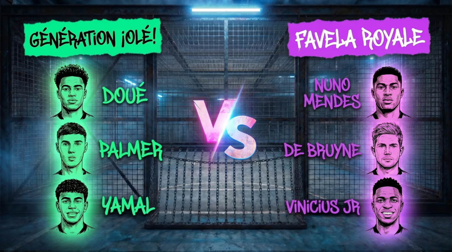 Doué, Yamal et la Generation ¡Olé! vont-ils sortir indemnes de la Favela Royale de Vinicius ? Doué, Yamal et la Generation ¡Olé! vont-ils sortir indemnes de la Favela Royale de Vinicius ?