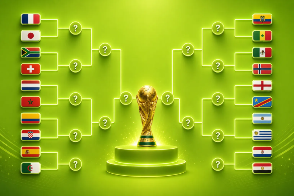 Simulez le parcours de votre sélection à la Coupe du monde 2026 ! Simulez le parcours de votre sélection à la Coupe du monde 2026 !