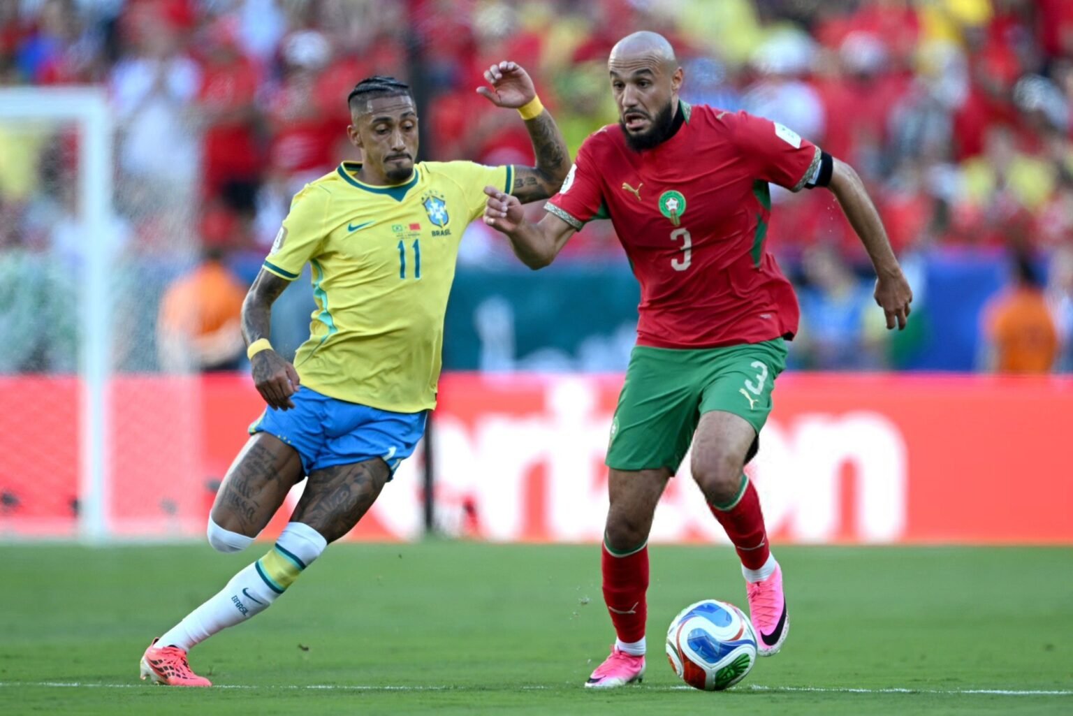 Coupe du monde 2026 : un joueur du Maroc était méconnaissable contre le Brésil