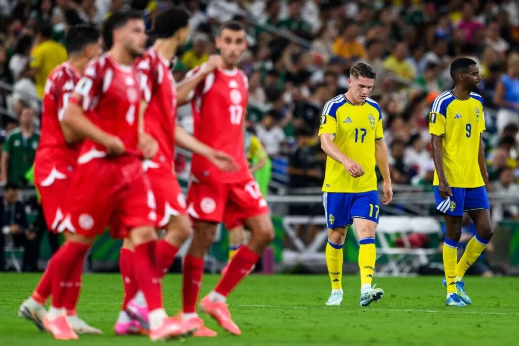 quelle place pour le 5-1 de Suède-Tunisie dans les 10 pires défaites africaines de l'histoire au Mondial ?