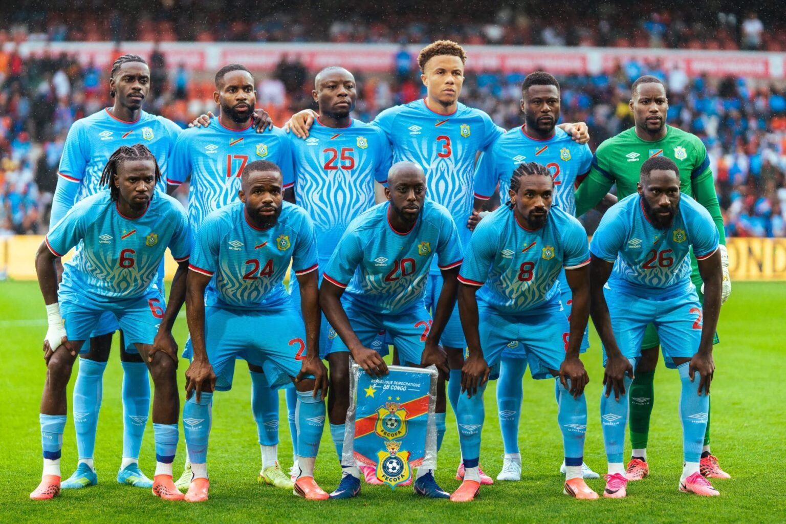 Coupe du monde 2026 : les compositions officielles du match RDC vs Ouzbékistan !