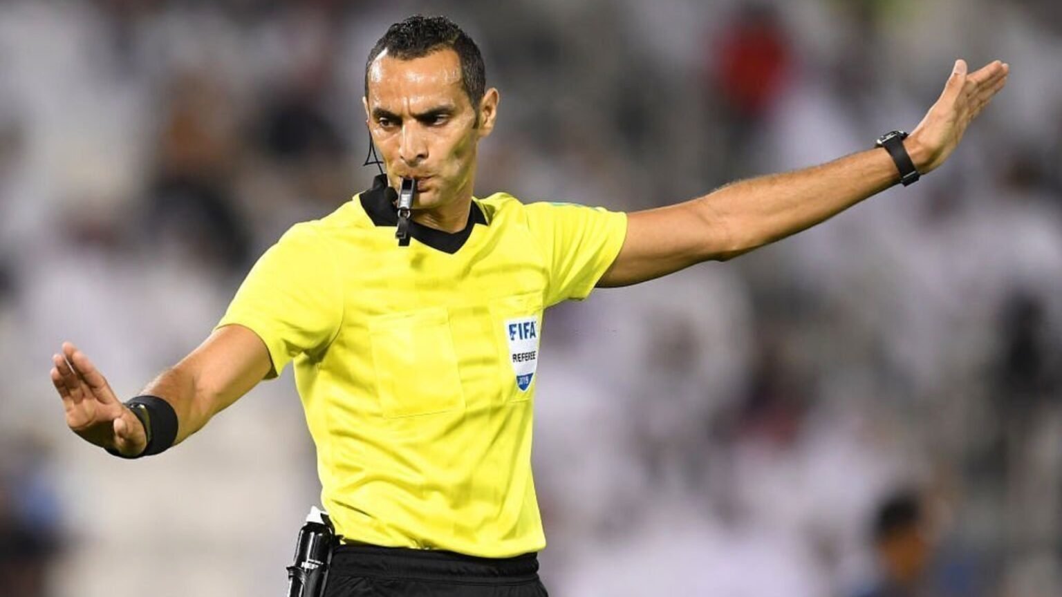 Mustapha Ghorbal : L'arbitre algérien sur le match Mexique – Équateur