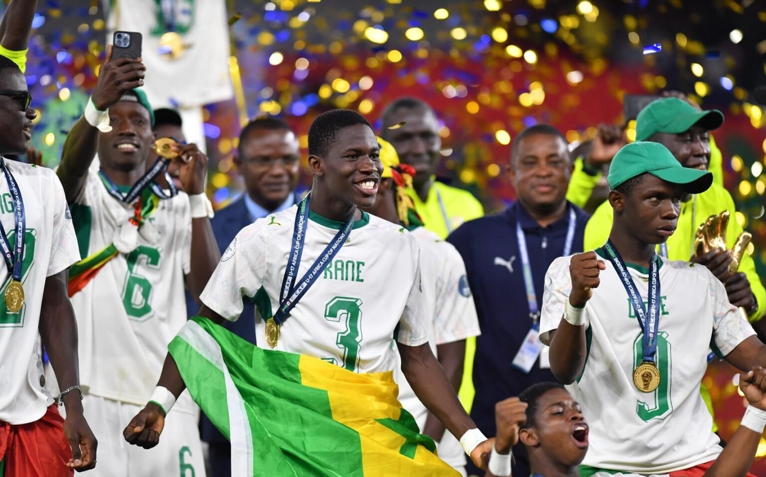 CAN U17 : L’équipe type du tournoi, le Sénégal et le Maroc bien représentés - Africa Top Sports
