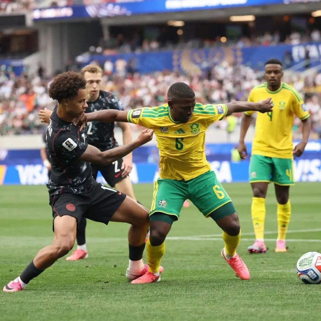 Coupe du monde 2026 : l'Afrique du Sud accroche 0-0 le Canada à la mi-temps