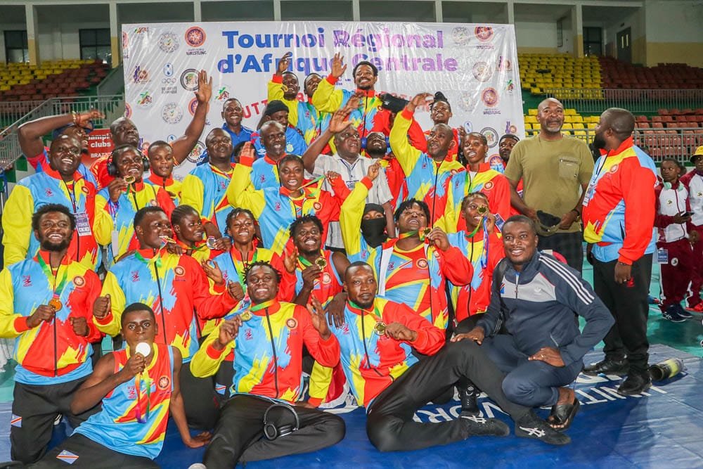 Luttes:Raz de marée des Léopards aux championnats d’Afrique Zone 4 Brazzaville 2026 avec 35 médailles glanées. Luttes:Raz de marée des Léopards aux championnats d’Afrique Zone 4 Brazzaville 2026 avec 35 médailles glanées.