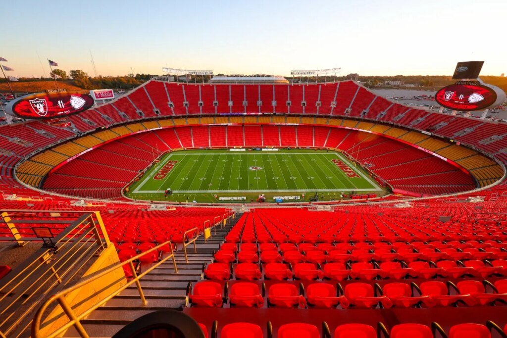 stade le plus bruyant des USA à l'avenir menacé, l'Arrowhead Stadium de Kansas City, lieu du match contre l'Argentine au Mondial 2026