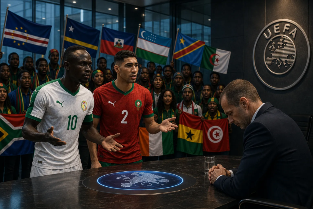 solidaire avec l'Algérie, le Maroc et 10 fédérations, le Sénégal allume Ceferin et l'UEFA !