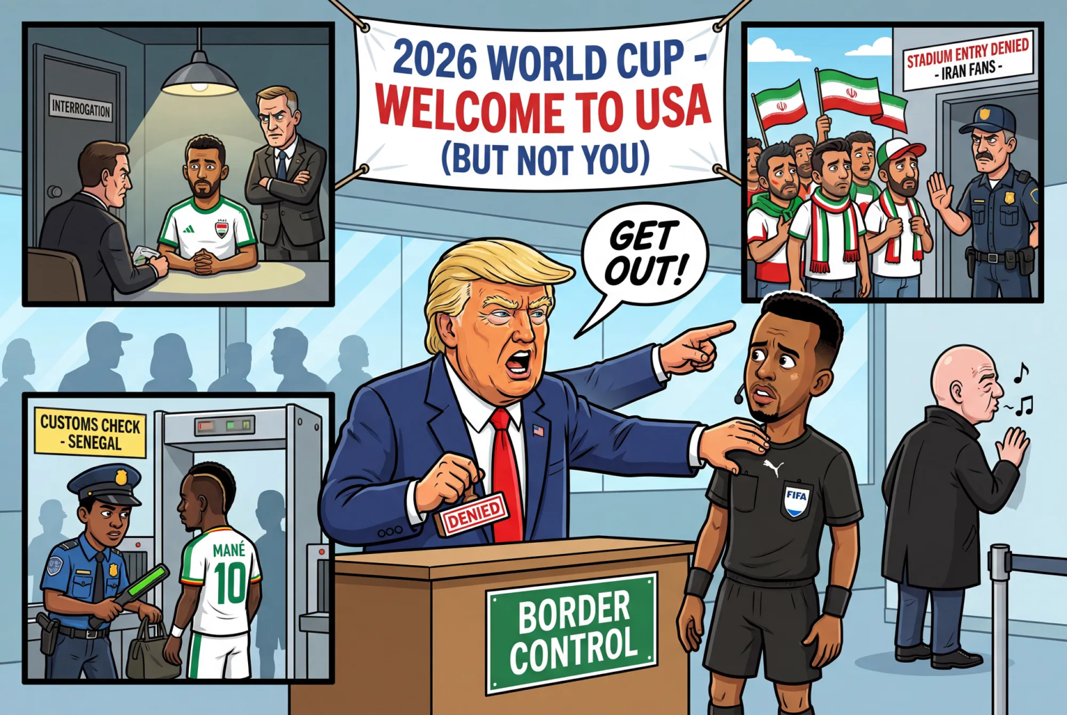 les scandales s’accumulent… avec le silence complice de la FIFA !