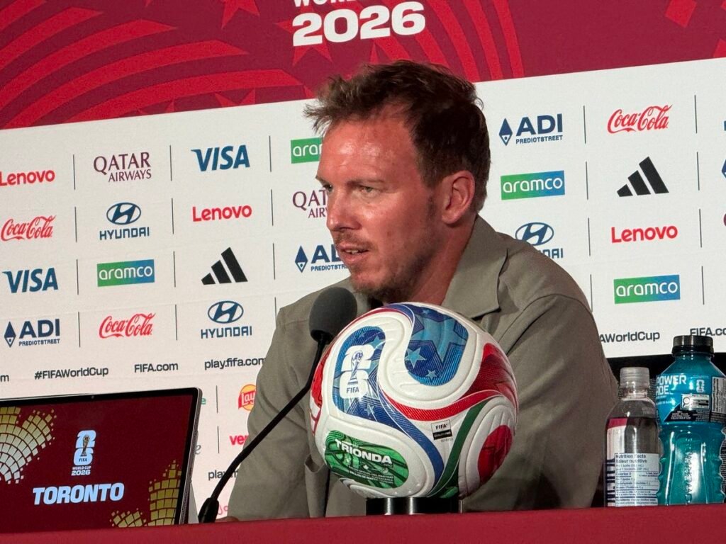 Coupe du monde 2026 : "C’est hors de question", Julian Nagelsmann (sélectionneur Allemagne)
